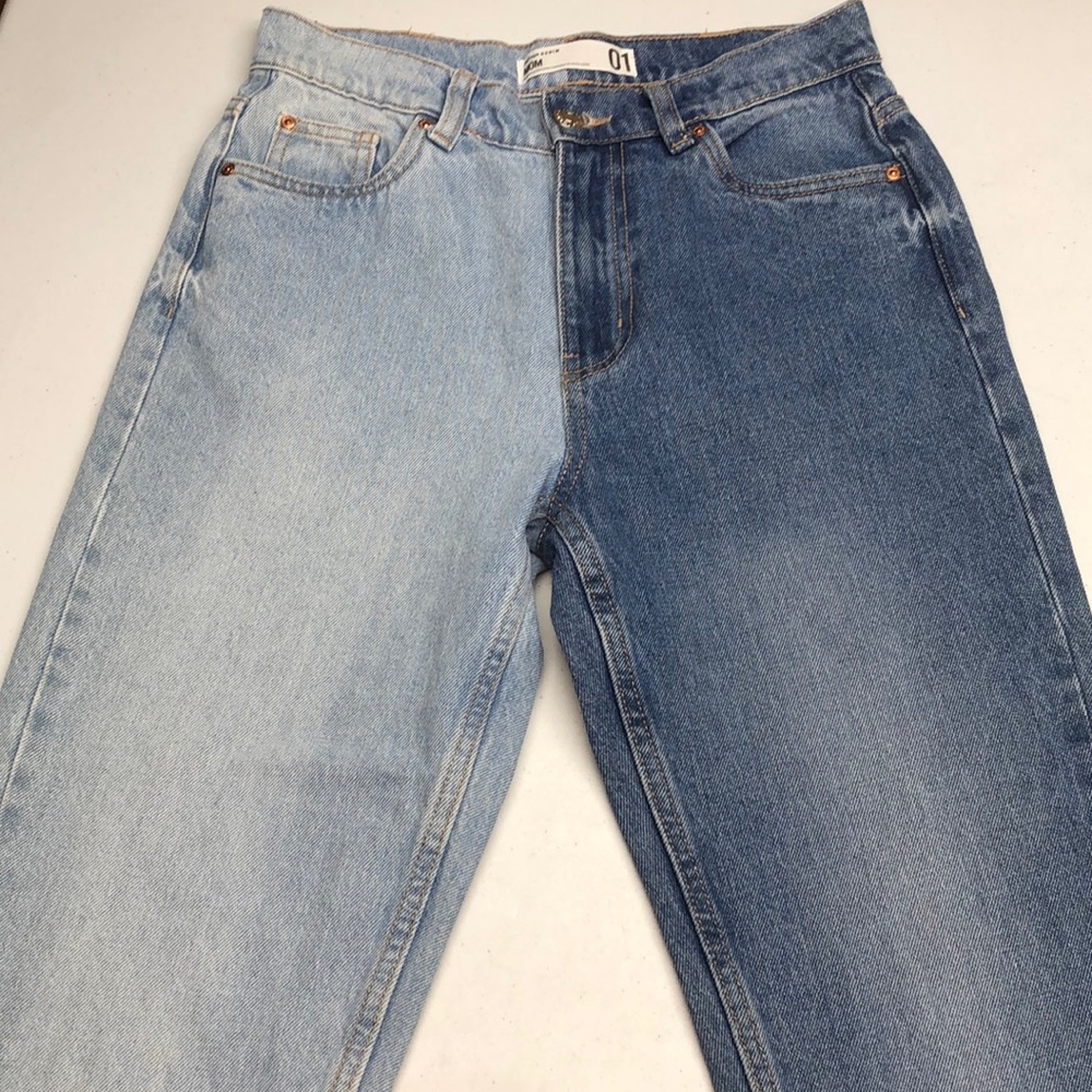 TWO COLOR REFUGE MOM STYLE JEANS 01/26x28 ⭐️